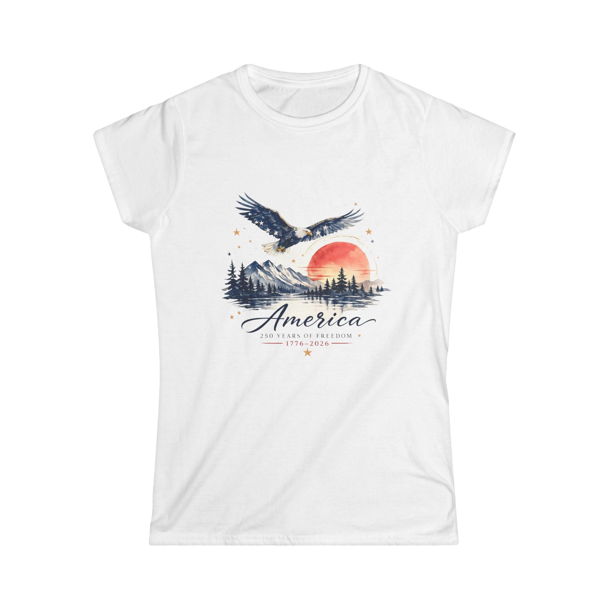 America Eagle Sunset T-Shirt