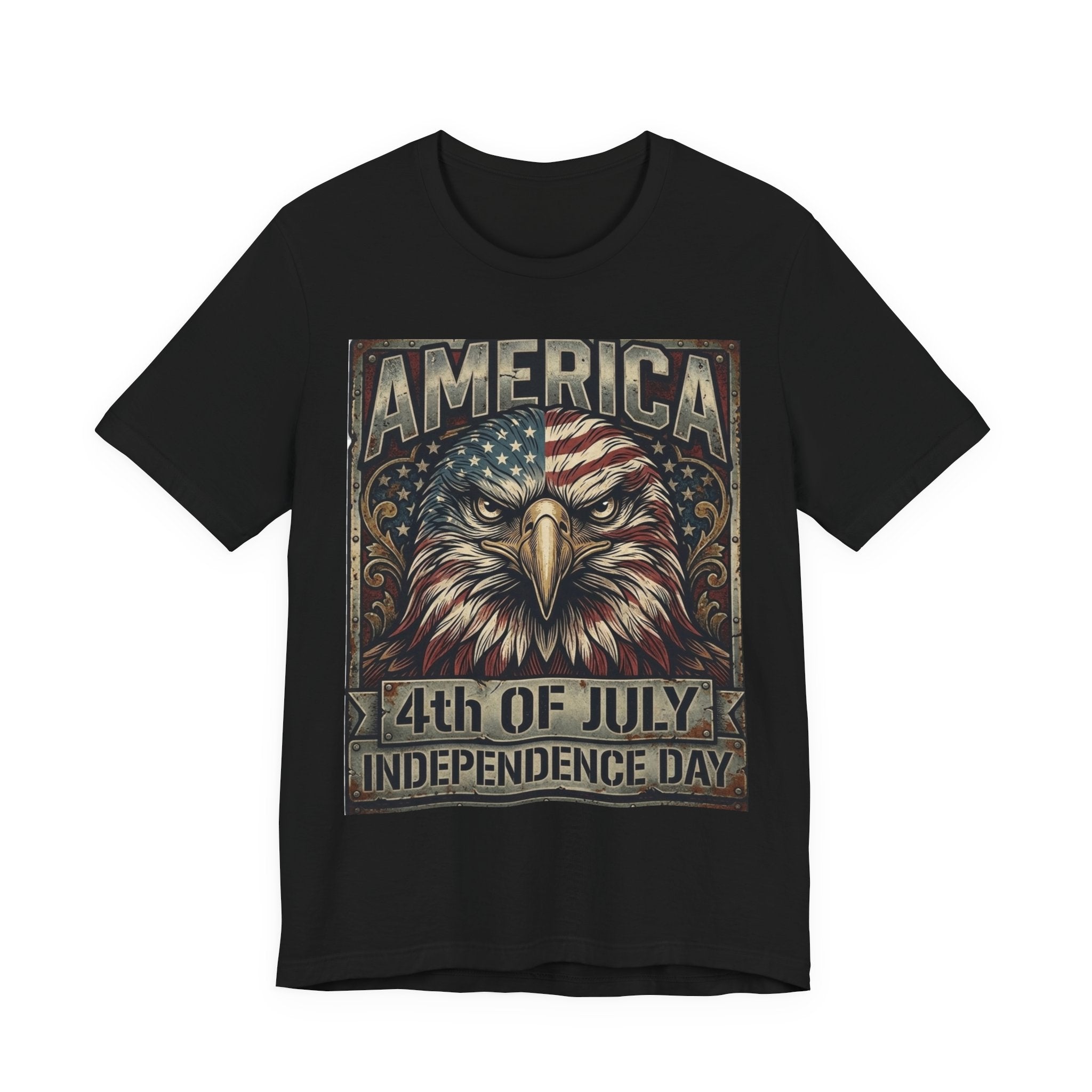 America Eagle 4th of July T-Shirt — Independence Day Patriotic Tee