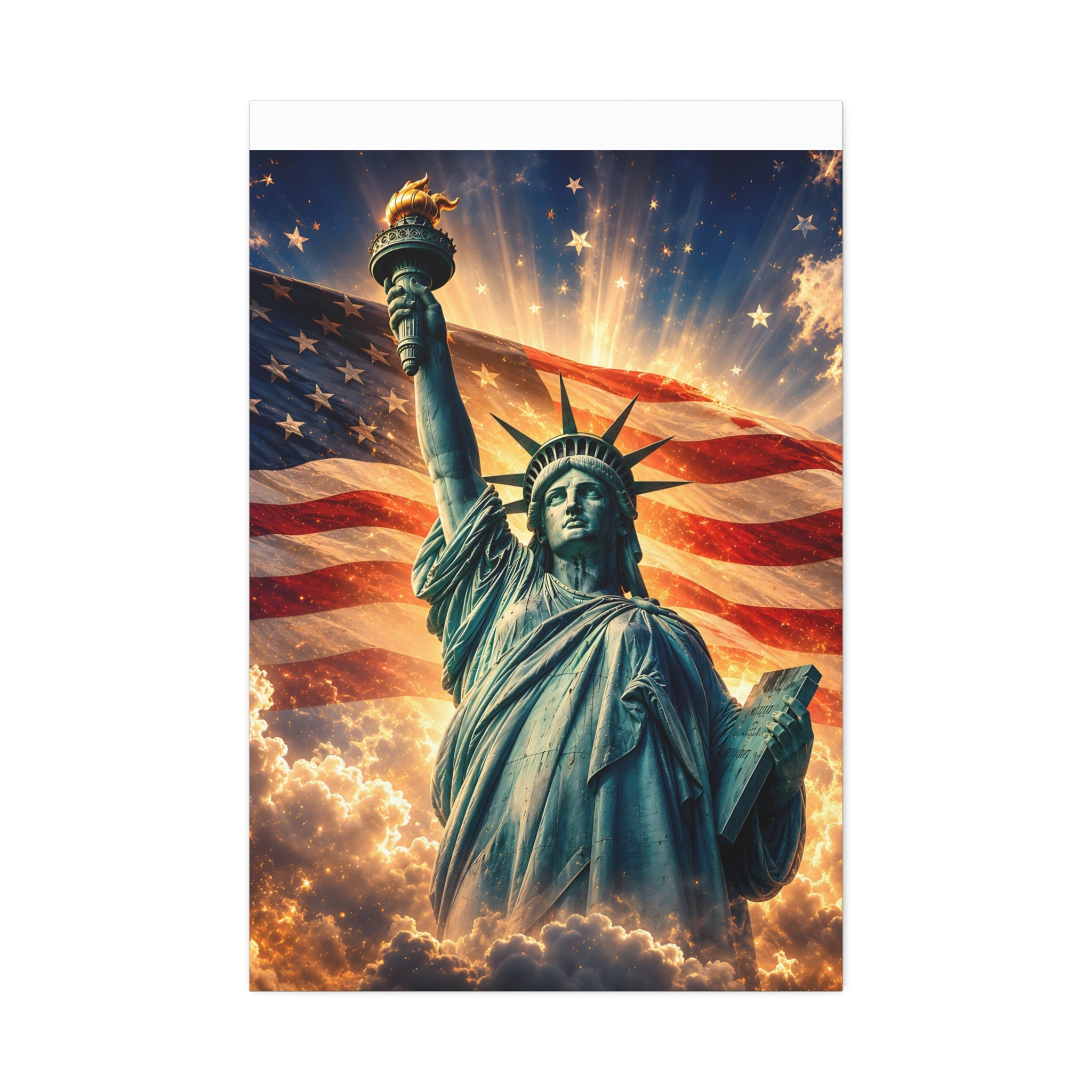 Liberty Illuminated---250th Anniversary Patriotic Art