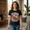 America 250 Years Flag Floral Graphic Tshirt -  Celebrate 250th Anniversary Tee