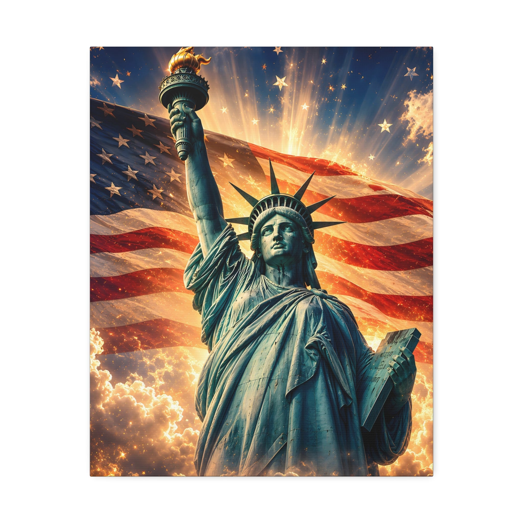 Liberty Illuminated---250th Anniversary Patriotic Art