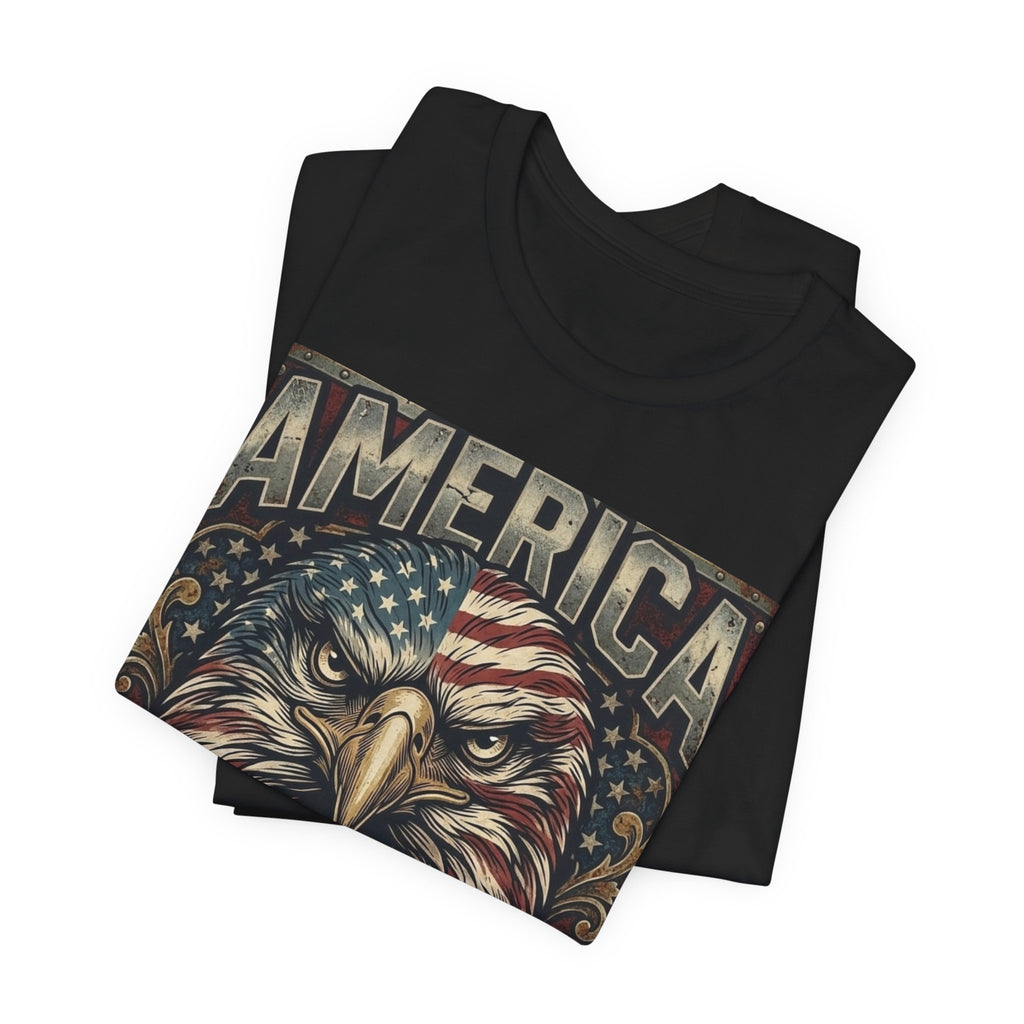 America Eagle 4th of July T-Shirt — Independence Day Patriotic Tee