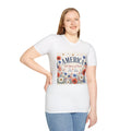 America 250th Anniversary T-Shirt — "250 Years of Freedom" Patriotic Floral Tee