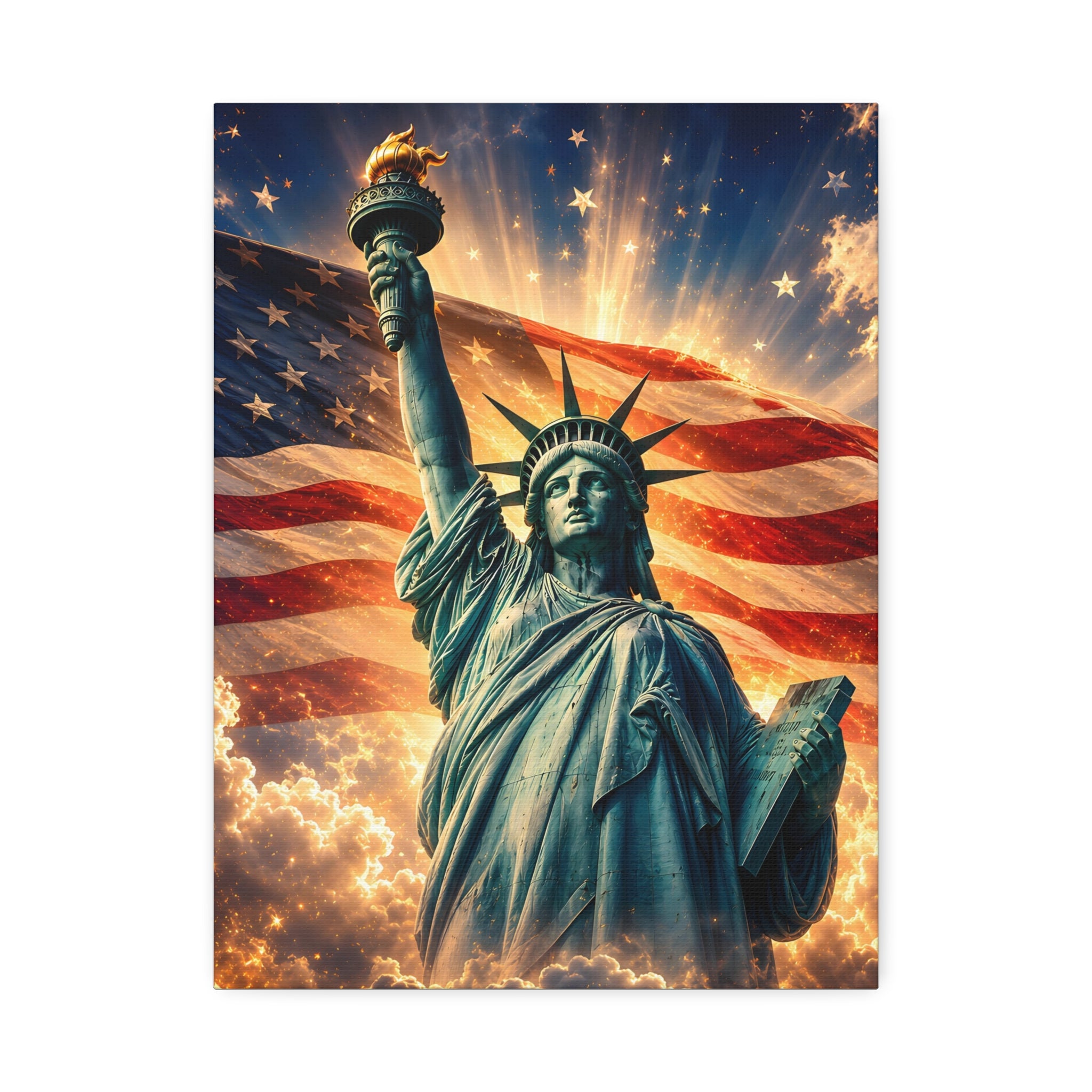 Liberty Illuminated---250th Anniversary Patriotic Art