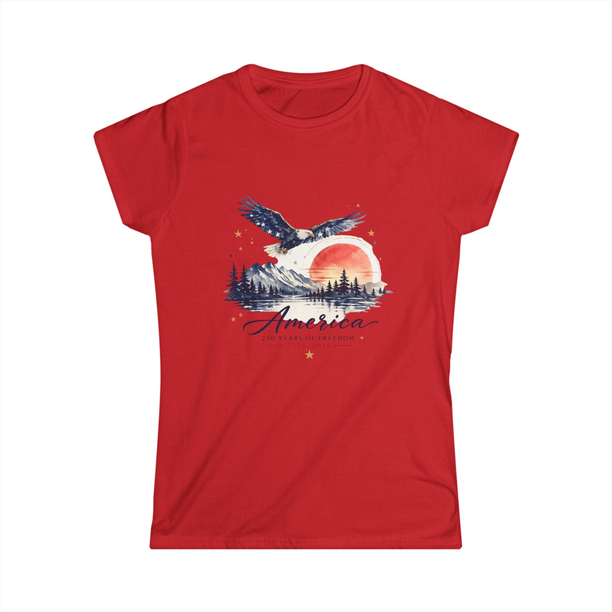 America Eagle Sunset T-Shirt