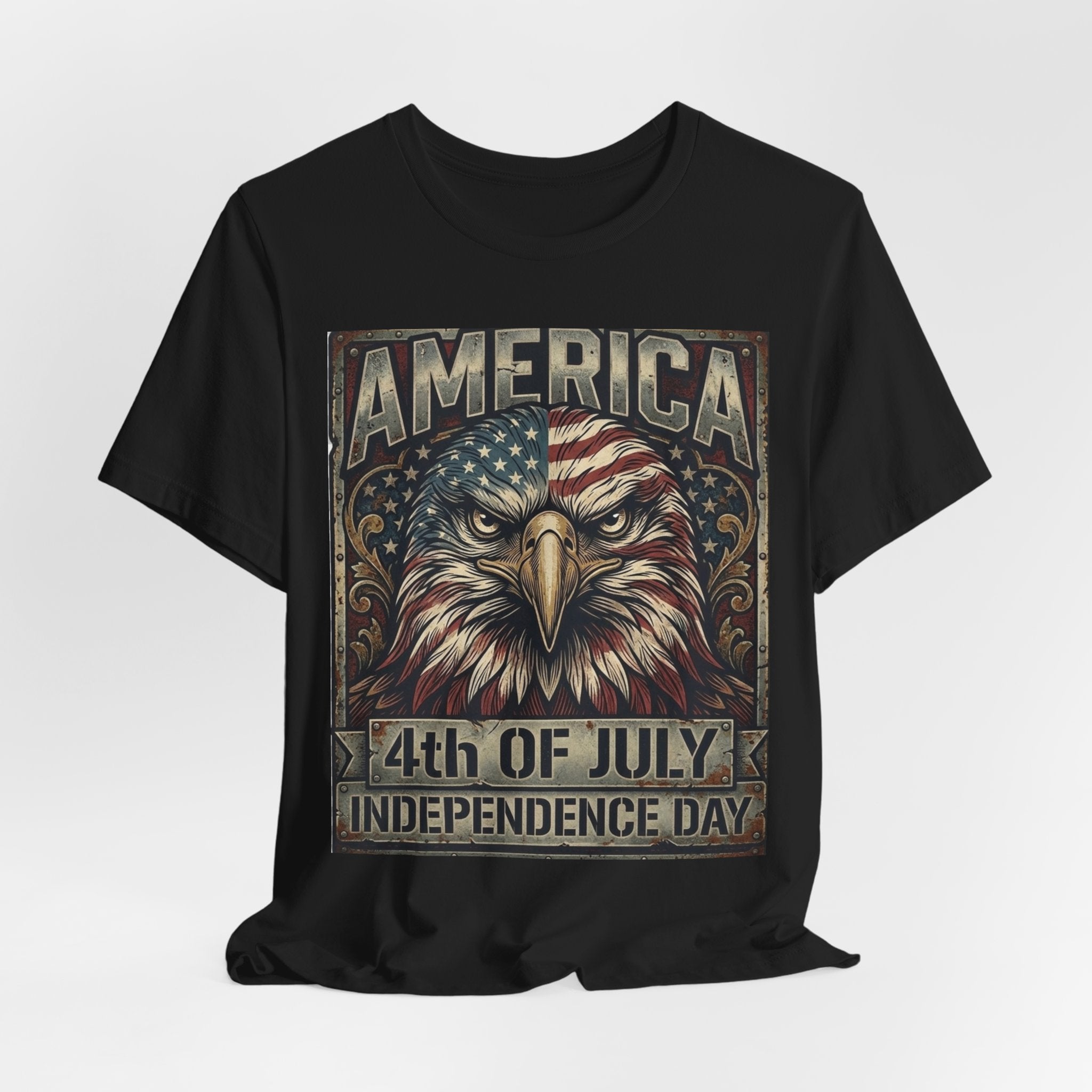 America Eagle 4th of July T-Shirt — Independence Day Patriotic Tee