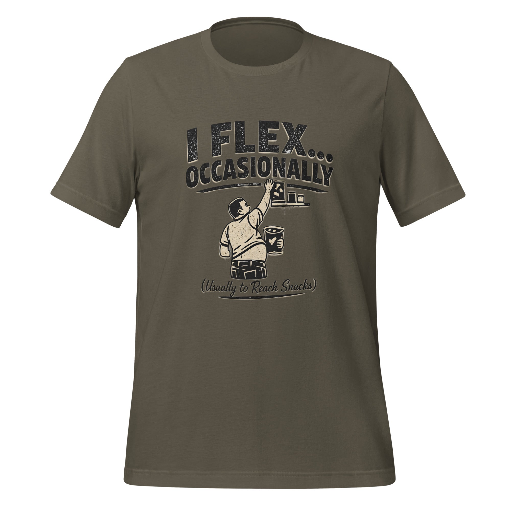 I Flex Occasionally Unisex T-Shirt | Va's Creative Haven