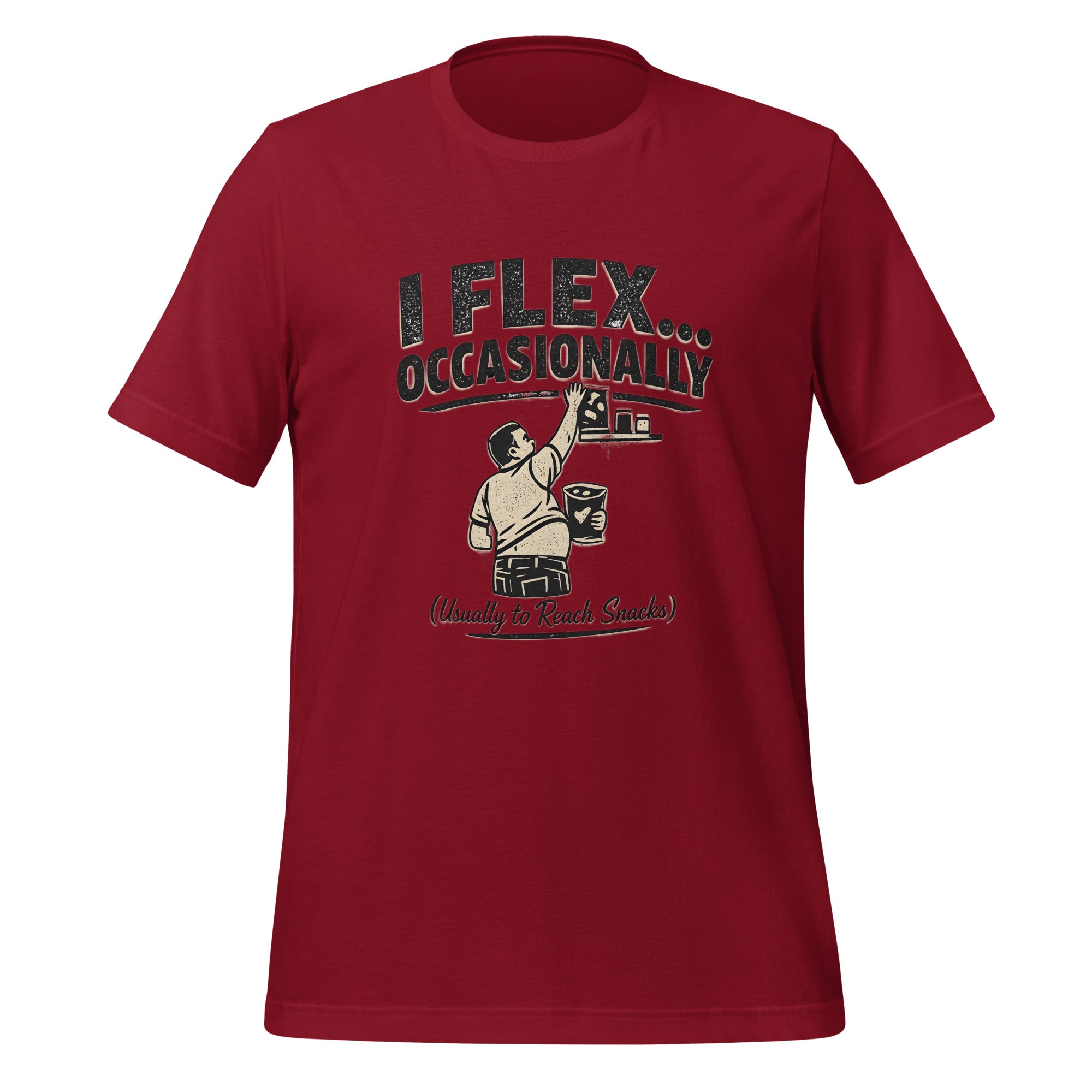 I Flex Occasionally Unisex T-Shirt | Va's Creative Haven