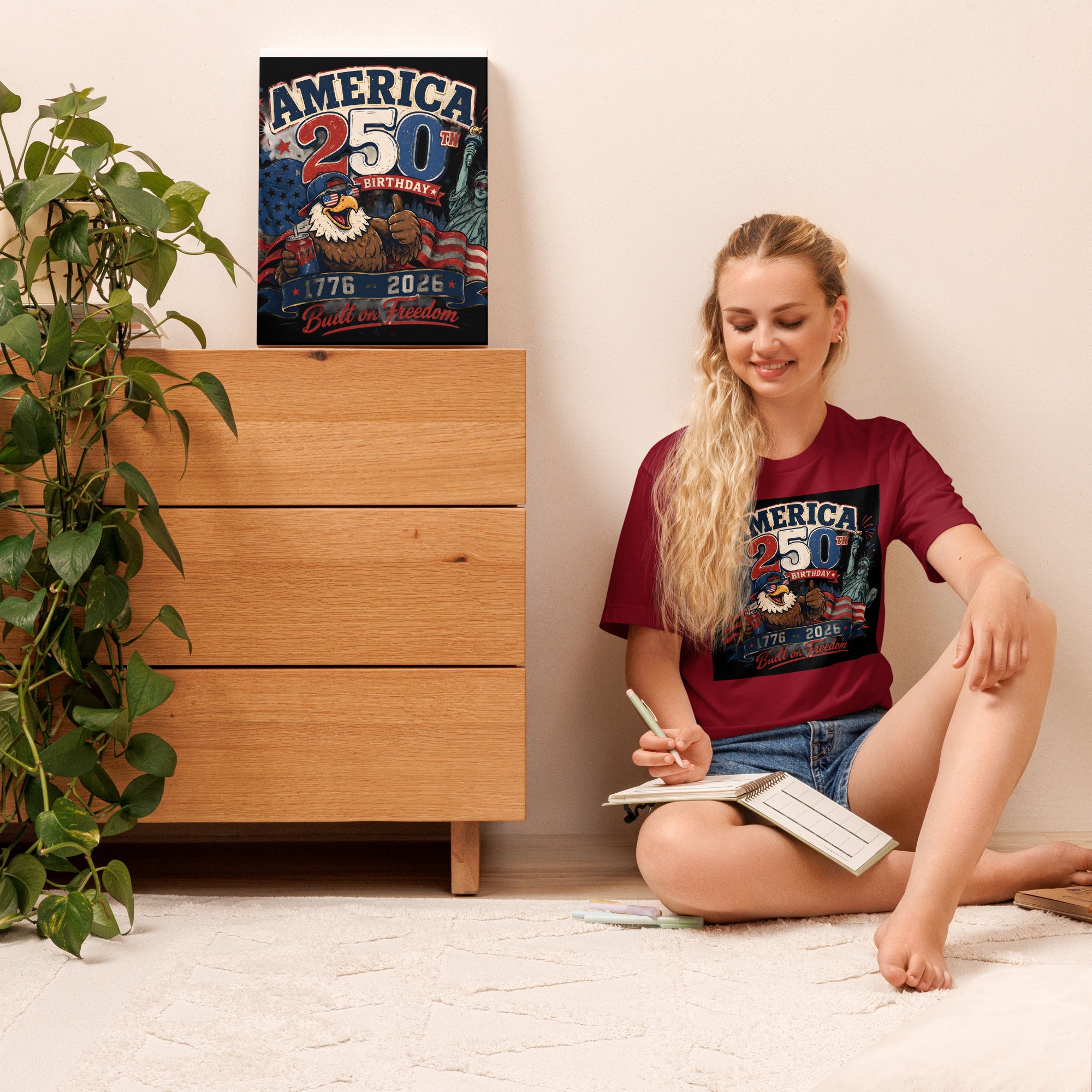 Unisex Independence T-Shirt | Va's Creative Haven