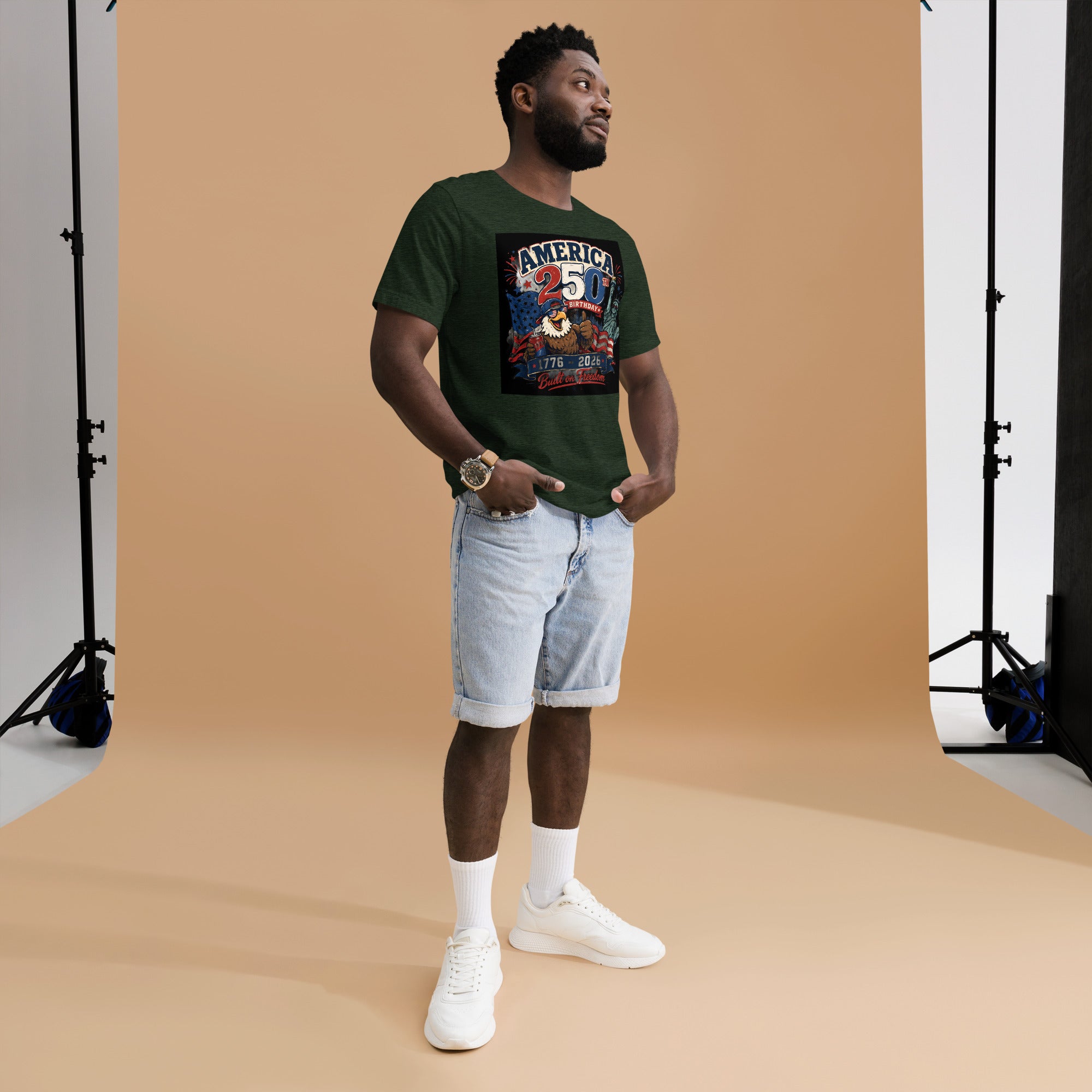 Unisex Independence T-Shirt | Va's Creative Haven