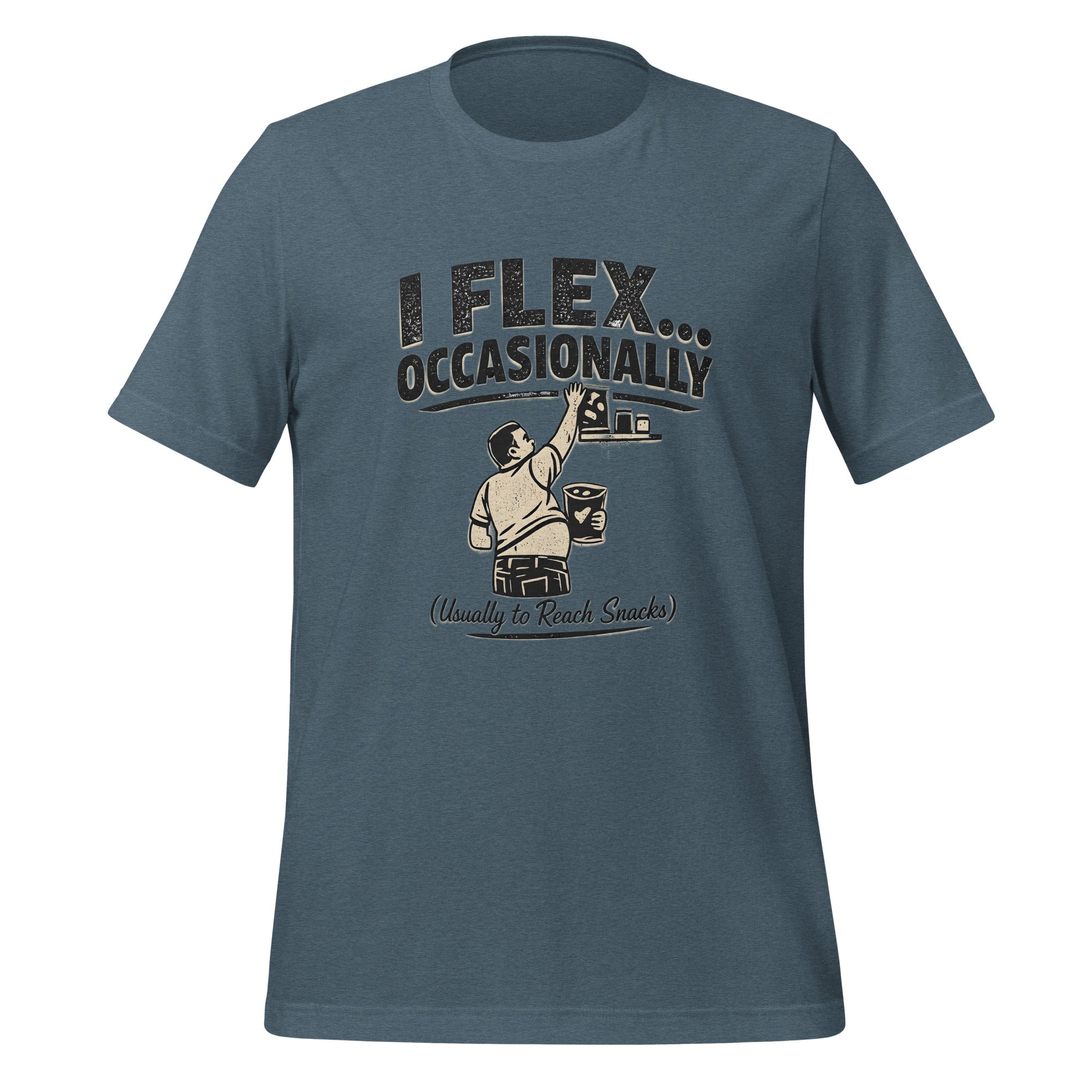 I Flex Occasionally Unisex T-Shirt | Va's Creative Haven
