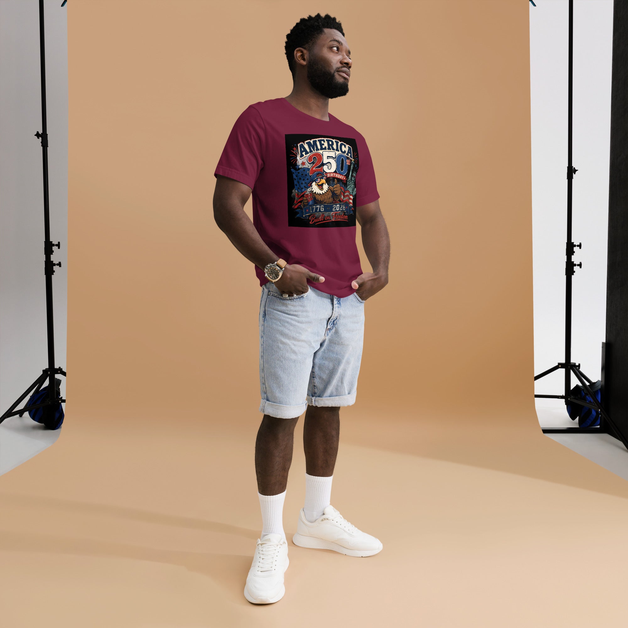 Unisex Independence T-Shirt | Va's Creative Haven