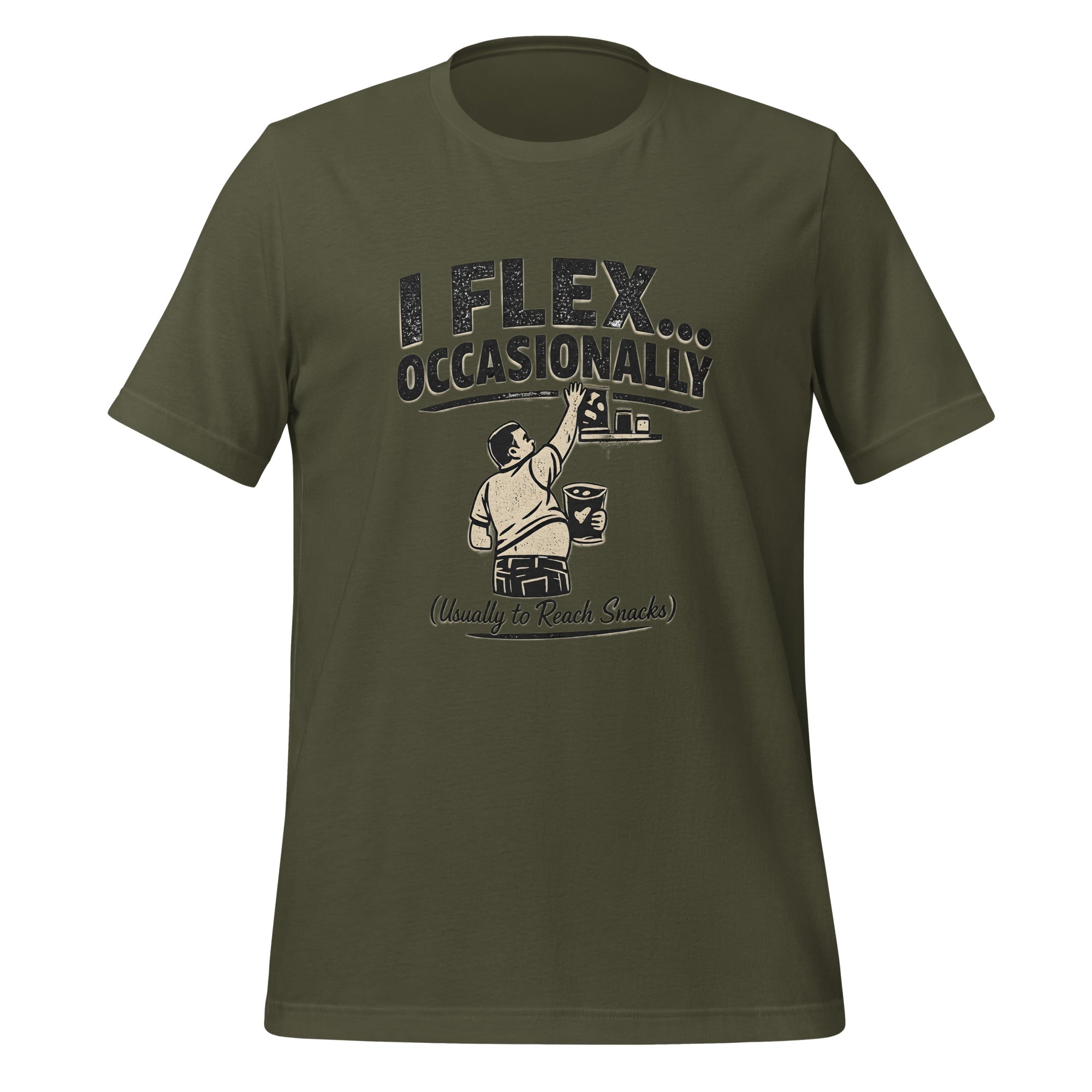 I Flex Occasionally Unisex T-Shirt | Va's Creative Haven