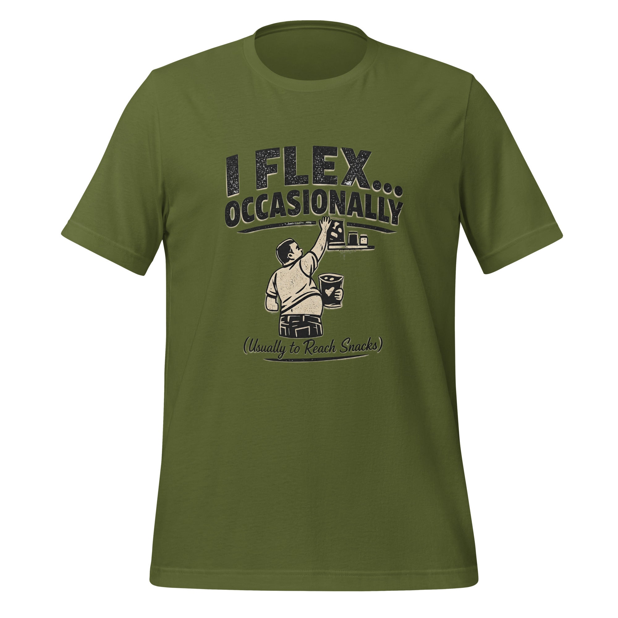 I Flex Occasionally Unisex T-Shirt | Va's Creative Haven